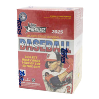 2025 Topps Heritage Baseball MLB Blaster Box