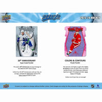 2023/24 Upper Deck MVP Hockey NHL Hobby Box