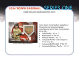 2024 Topps Series 1 Baseball MLB Hobby Box