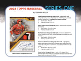 2024 Topps Series 1 Baseball MLB Hobby Box