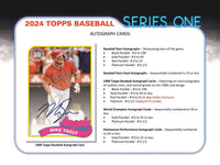 2024 Topps Series 1 Baseball MLB Hobby Box