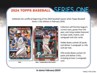 2024 Topps Series 1 Baseball MLB Hobby Jumbo Box