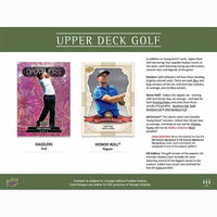 2024 Upper Deck Golf Hobby Box