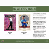 2024 Upper Deck Golf Hobby Box