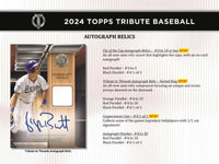 2024 Topps Tribute Baseball MLB Hobby Box