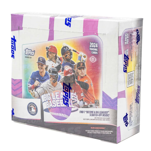 2024 Topps Big League Baseball MLB Hobby Box