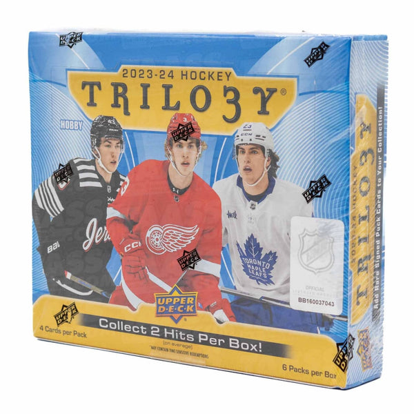 2023/24 Upper Deck Trilogy Hockey Hobby Box