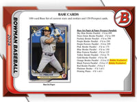 2024 Bowman Baseball MLB Hobby Pack