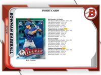 2024 Bowman Baseball MLB Hobby Jumbo Pack