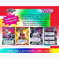 2024 Leaf Vivid Football Hobby Box