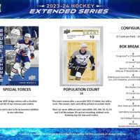 2023/24 Upper Deck Extended Series Hockey NHL Hobby Box