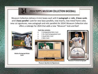 2024 Topps Museum Collection Baseball MLB Hobby Box