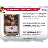 2023/24 Topps Chrome Basketball Hobby Box