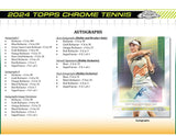 2024 Topps Chrome Tennis Hobby Box