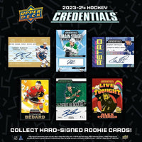 2023/24 Upper Deck Credentials Hockey NHL Hobby Box