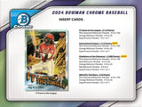 2024 Bowman Chrome Baseball MLB Hobby Box