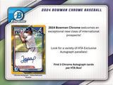 2024 Bowman Chrome Baseball MLB HTA Choice Box