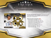 2024 Topps Five Star Baseball MLB Hobby Box