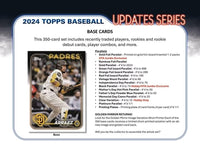 2024 Topps Update Series Baseball MLB Hobby Jumbo Box