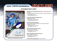 2024 Topps Update Series Baseball MLB Hobby Jumbo Box