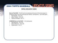 2024 Topps Update Series Baseball MLB Retail Blaster Box