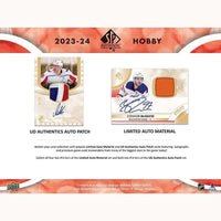 2023/24 Upper Deck SP Authentic Hockey NHL Hobby Box