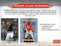 2024 Topps Stadium Club Baseball MLB Hobby Box