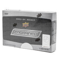 2023/24 Upper Deck Engrained Hockey NHL Hobby Box