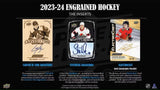 2023/24 Upper Deck Engrained Hockey NHL Hobby Box