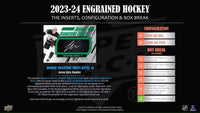 2023/24 Upper Deck Engrained Hockey NHL Hobby Box