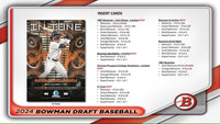 2024 Bowman Draft Baseball MLB Hobby Jumbo Box