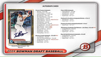 2024 Bowman Draft Baseball MLB Hobby Jumbo Box