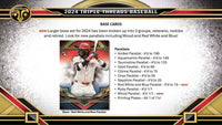 2024 Topps Triple Threads Baseball MLB Hobby Box