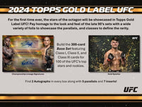 2024 Topps Gold Label UFC Hobby Box