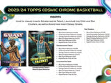 2023/24 Topps Cosmic Chrome Basketball Hobby Box