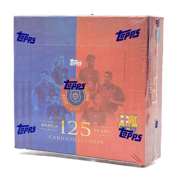 2024/25 Topps FC Barcelona 125th Anniversary Hobby Box