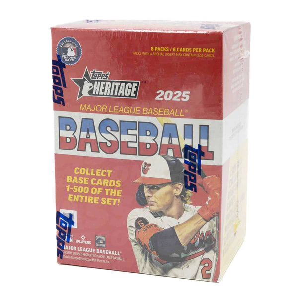 2025 Topps Heritage Baseball MLB Blaster Box