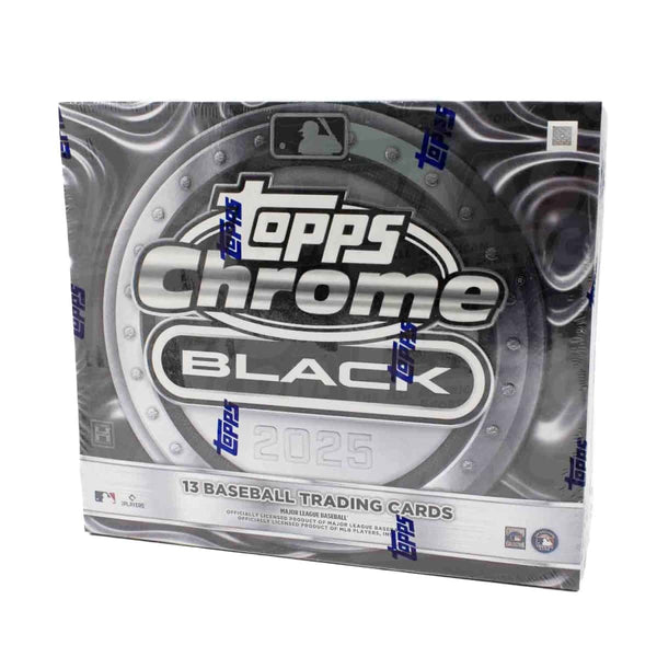 2025 Topps Chrome Black Baseball MLB Hobby Box
